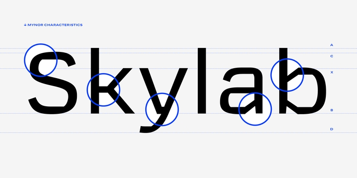 Mynor Regular Font preview